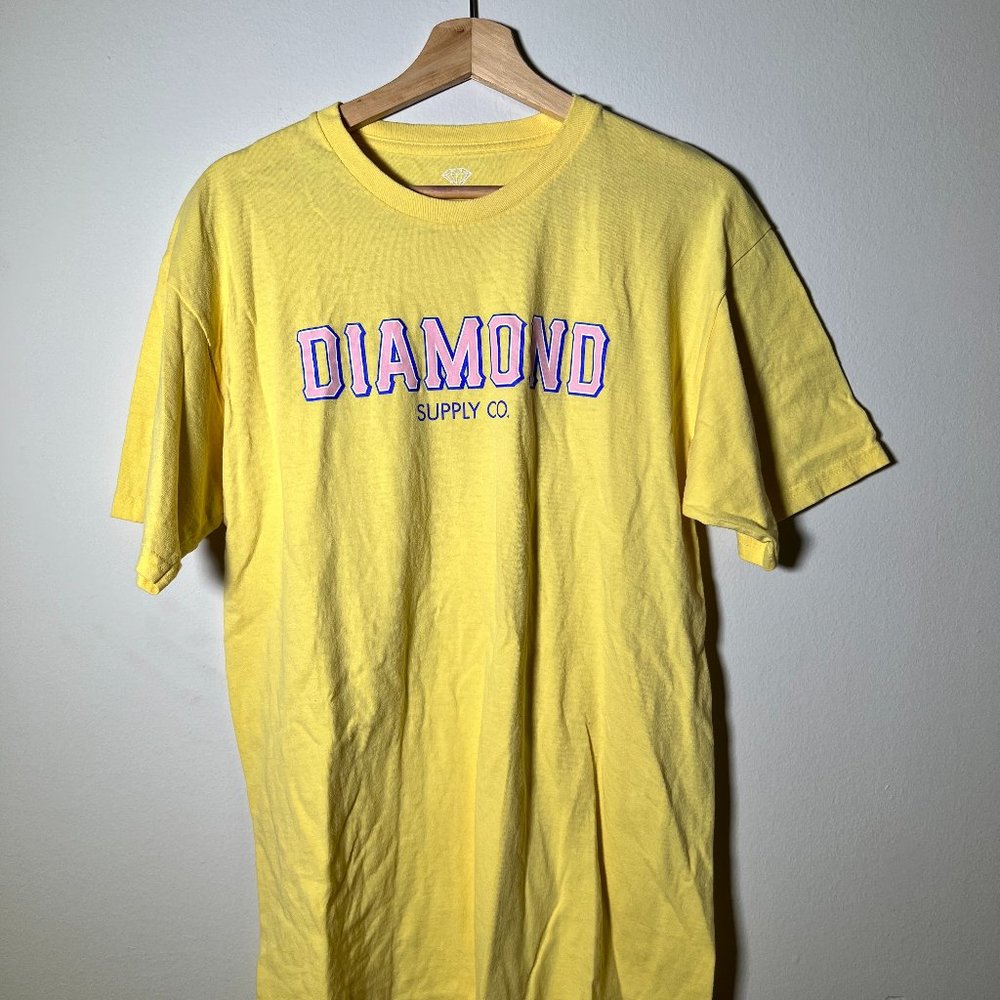 Yellow Diamond Supply Co Tee Shirt